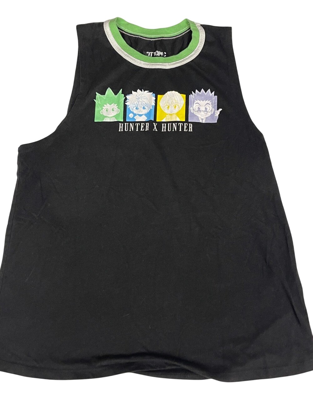 Hot Topic Hunter x Hunter Sleeveless Graphic Tank – Anime Chibi Cast – Women’s L